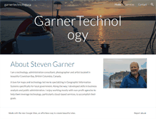 Tablet Screenshot of garnertechnology.ca